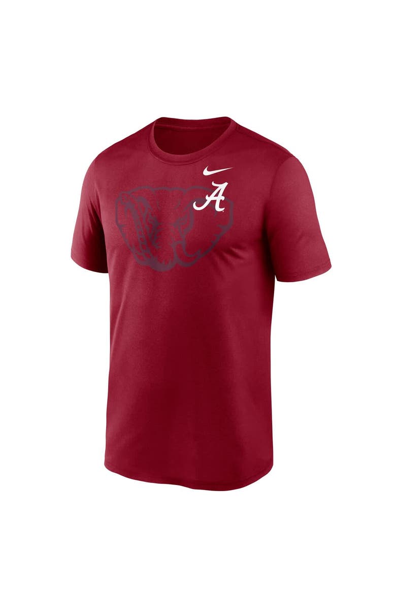 Nike Men's Nike Crimson Alabama Crimson Tide Campus Shadow Legend Performance T-Shirt, Alternate, color, Crimson