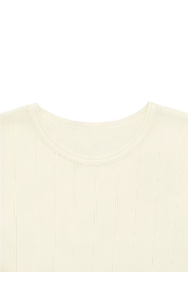 Fortela Tambourine T-Shirt, Alternate, color, Cream