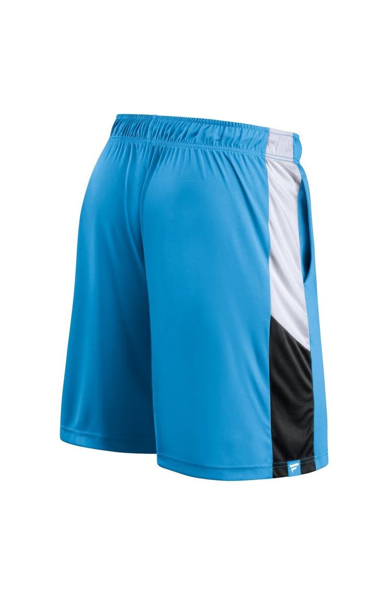 FANATICS Men's Fanatics Branded Blue Charlotte FC Prep Squad Shorts, Alternate, color, 