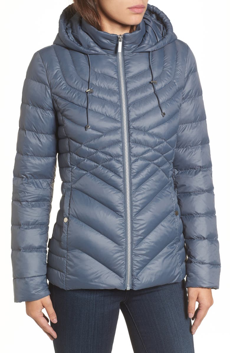 Halogen<sup>®</sup> Hooded Puffer Jacket, Alternate, color, 