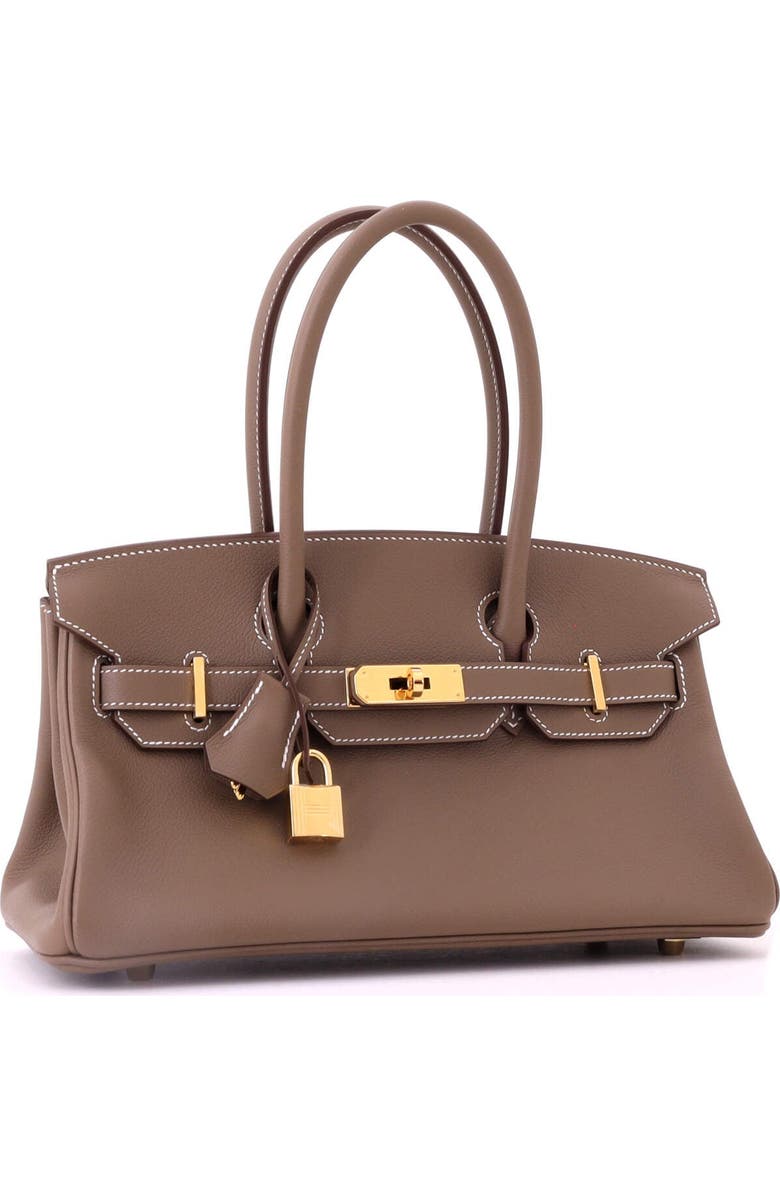 Pre-Owned Hermes Shoulder Light Birkin Bag Evercolor 29, Alternate, color, Etoupe