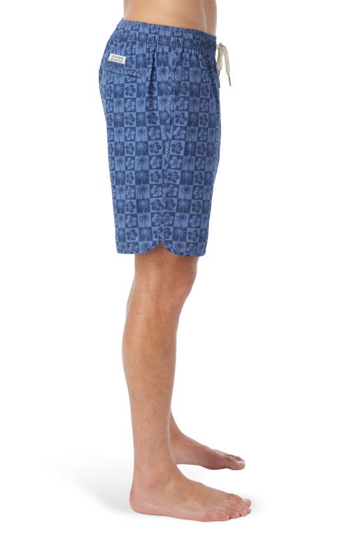 Fair Harbor The Anchor Swim Trunks In Blue