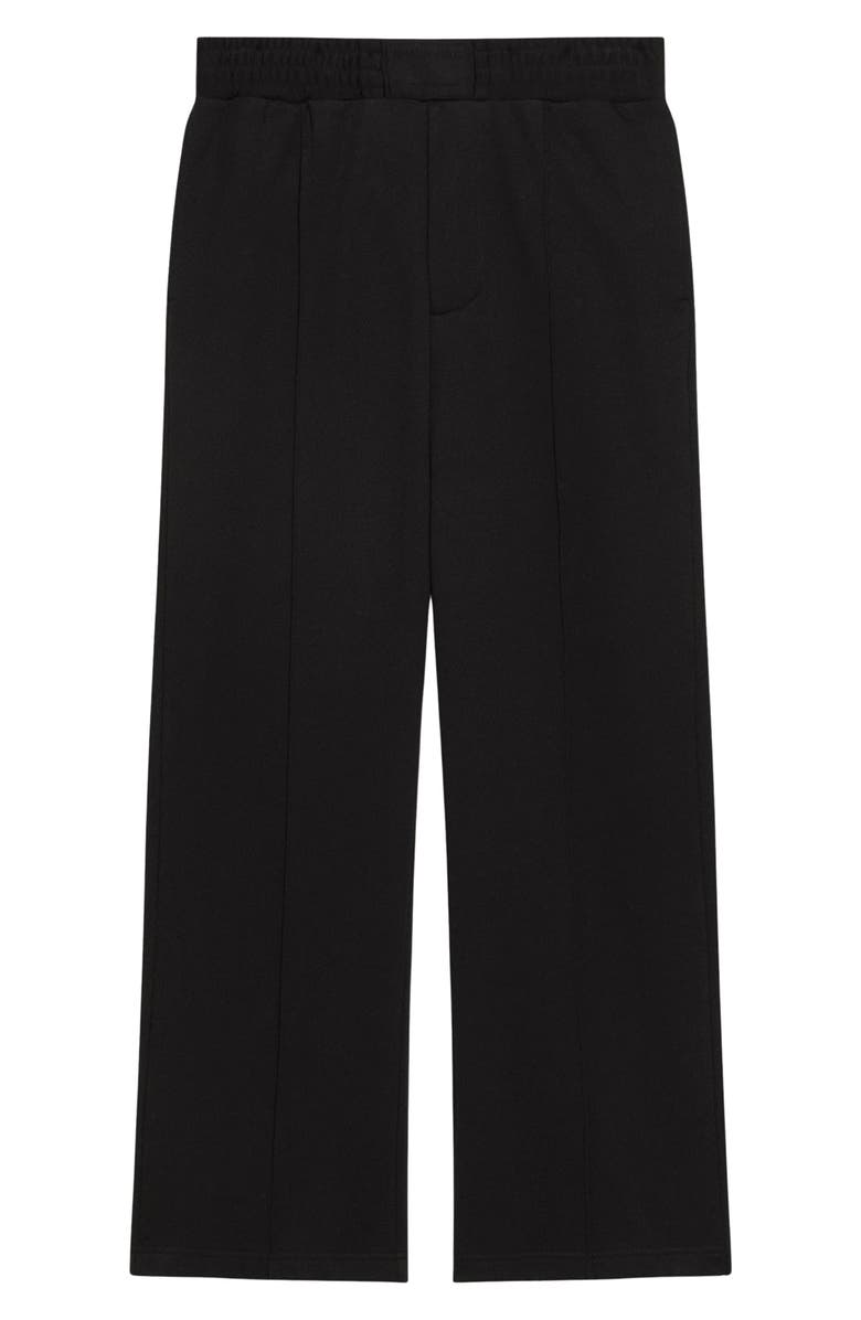 Helmut Lang Embossed Studio Sweatpants, Alternate, color, Black