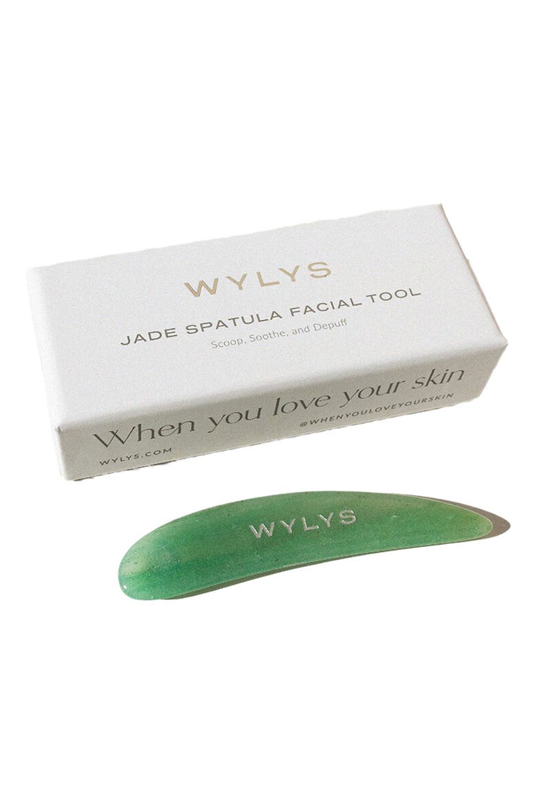 Jade Spatula Facial Tool, Alternate, color, None