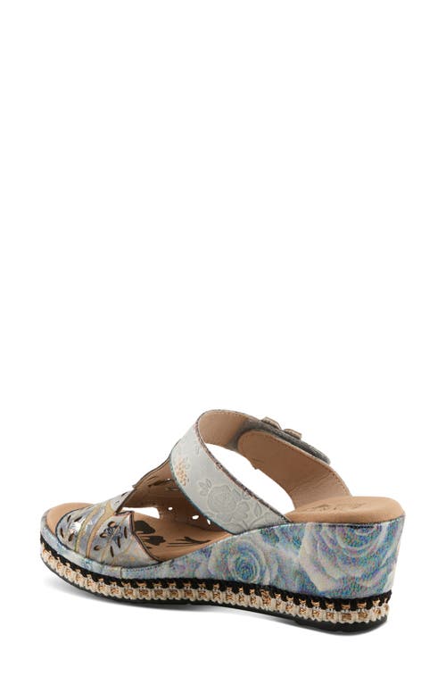L'artiste By Spring Step Coverup Wedge Sandal In Ice