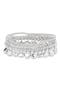Set of 5 Beaded Stretch Bracelets