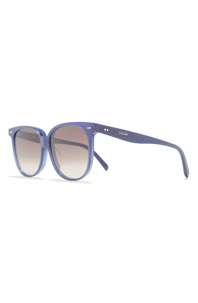 CELINE 58mm Round Sunglasses, Alternate, color,