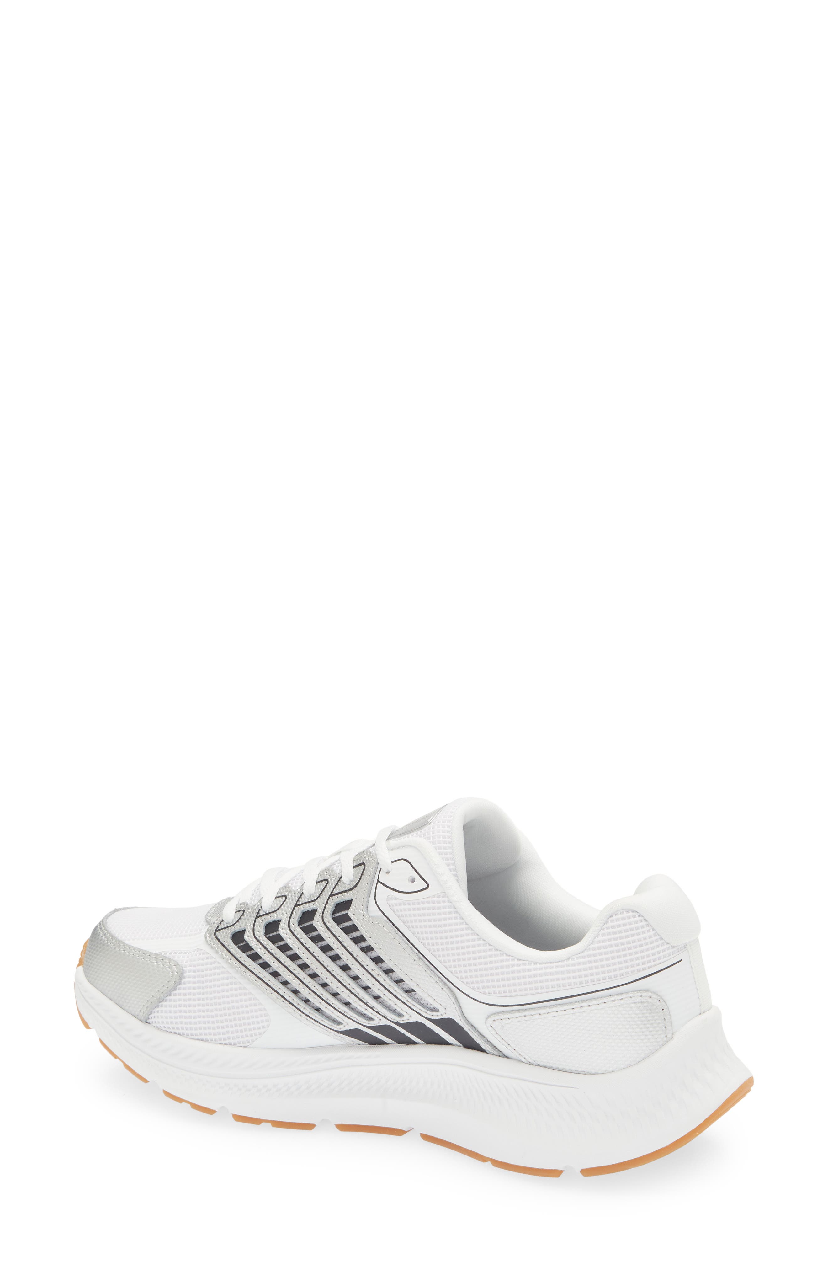 SKECHERS Go Run Consistent 2.0 Running Shoe, Alternate, color, White/ Black