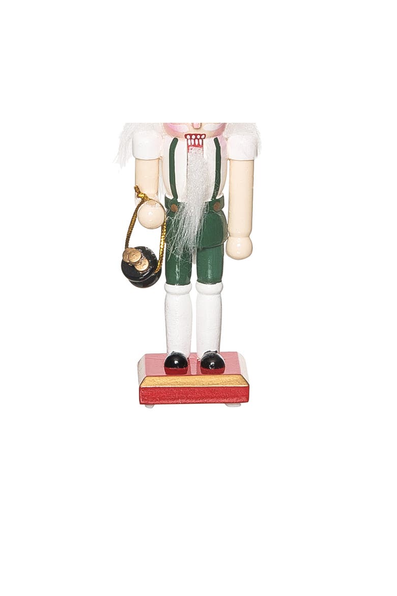 Irish Nutcracker Christmas Tree Ornament, Alternate, color, Green