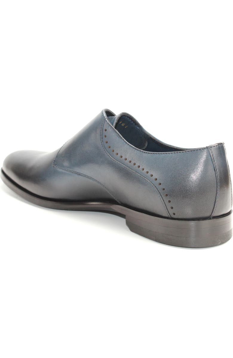 VELLAPAIS Denver Monk Shoe, Alternate, color, Navy Blue