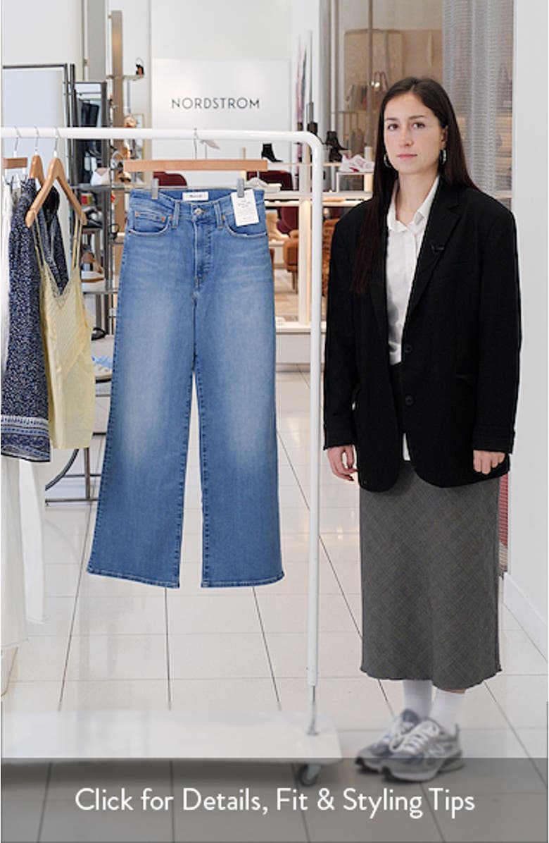The Short Wide Leg Jeans, sales video thumbnail