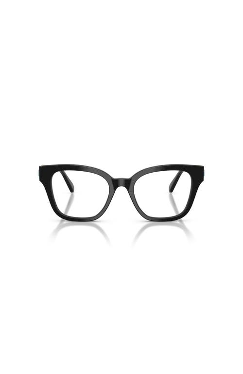 Swarovski 52mm Square Optical Glasses In Black