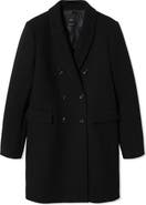 MANGO Double Breasted Coat