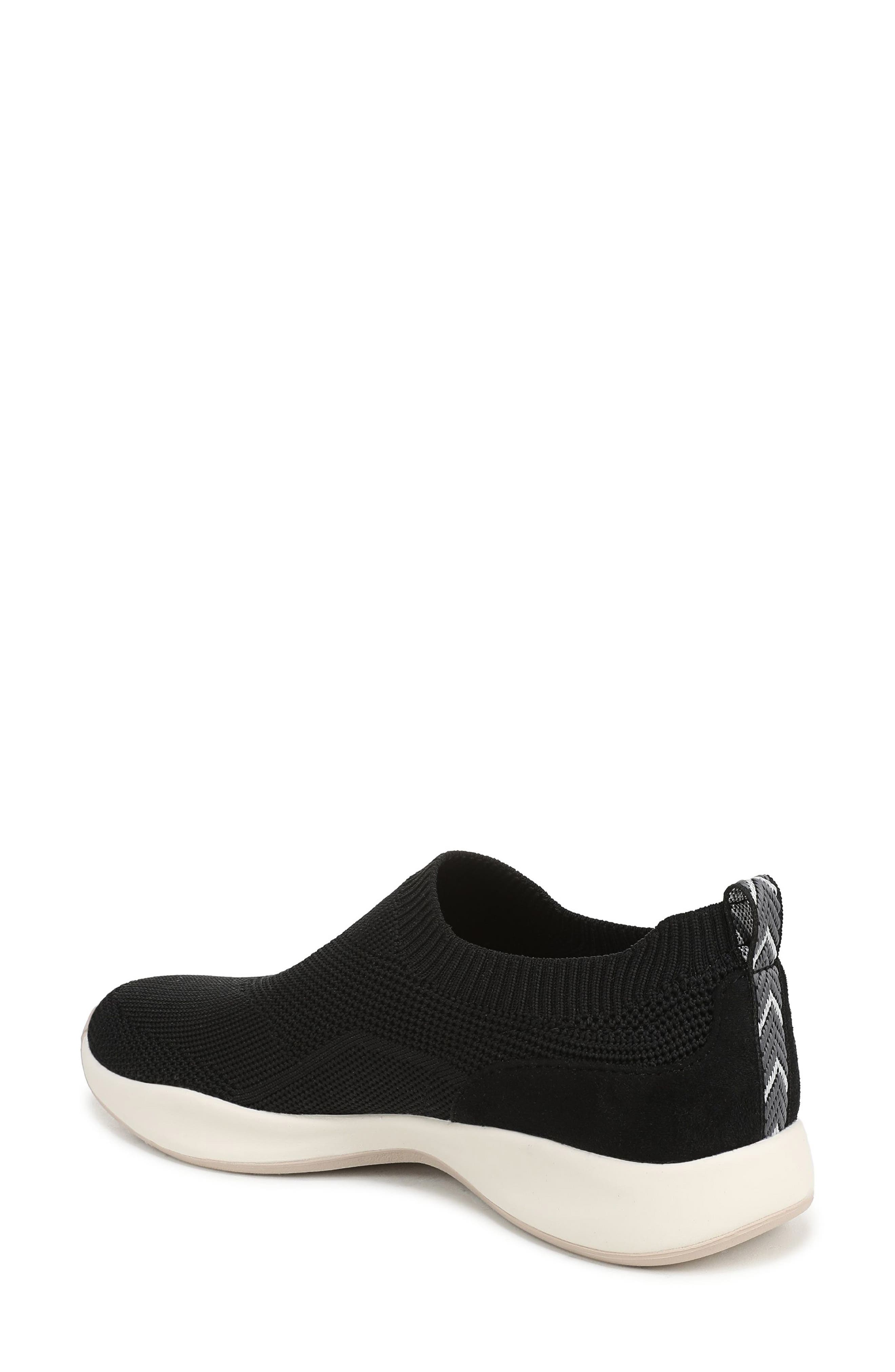 LifeStride Upbeat Slip-On Sneaker, Alternate, color, Black Engineered Knit