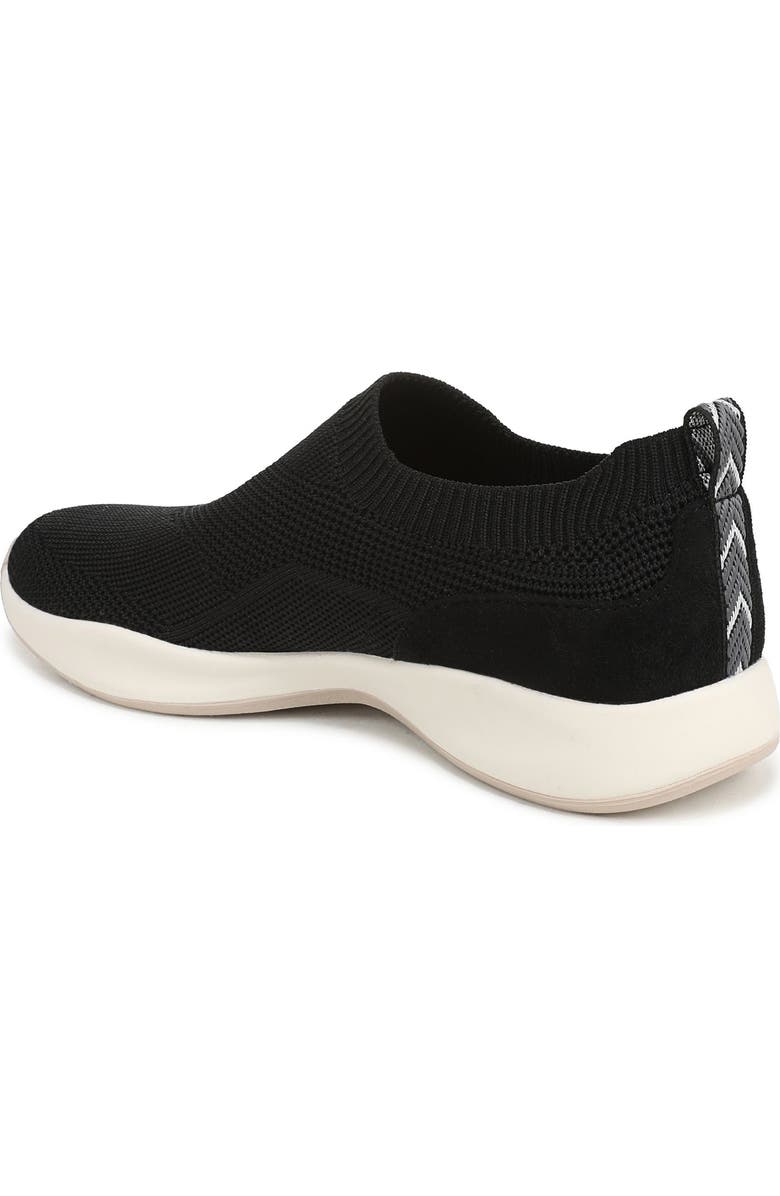 LifeStride Upbeat Slip-On Sneaker, Alternate, color, Black Engineered Knit