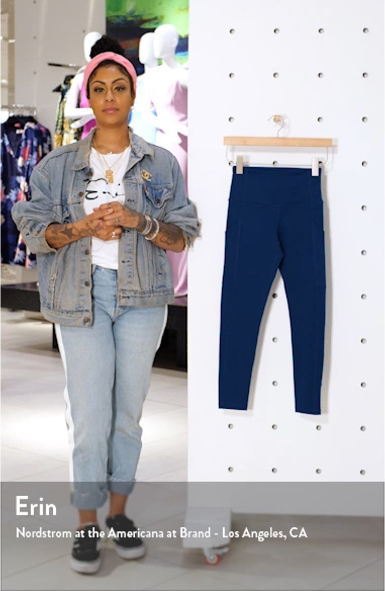 Live In High Waist Pocket 7/8 Leggings, sales video thumbnail