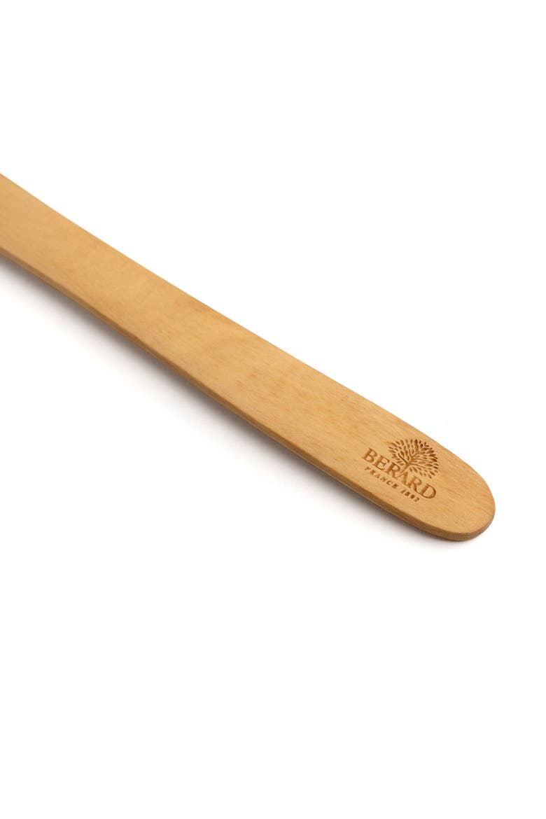 Contour Olive Wood Straight Beveled Spatula, 12-Inch, Alternate, color, Brown