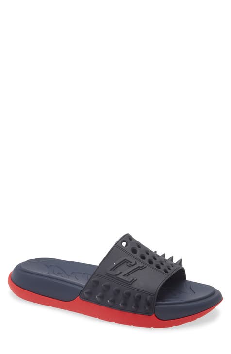 Louboutin slippers heren on sale