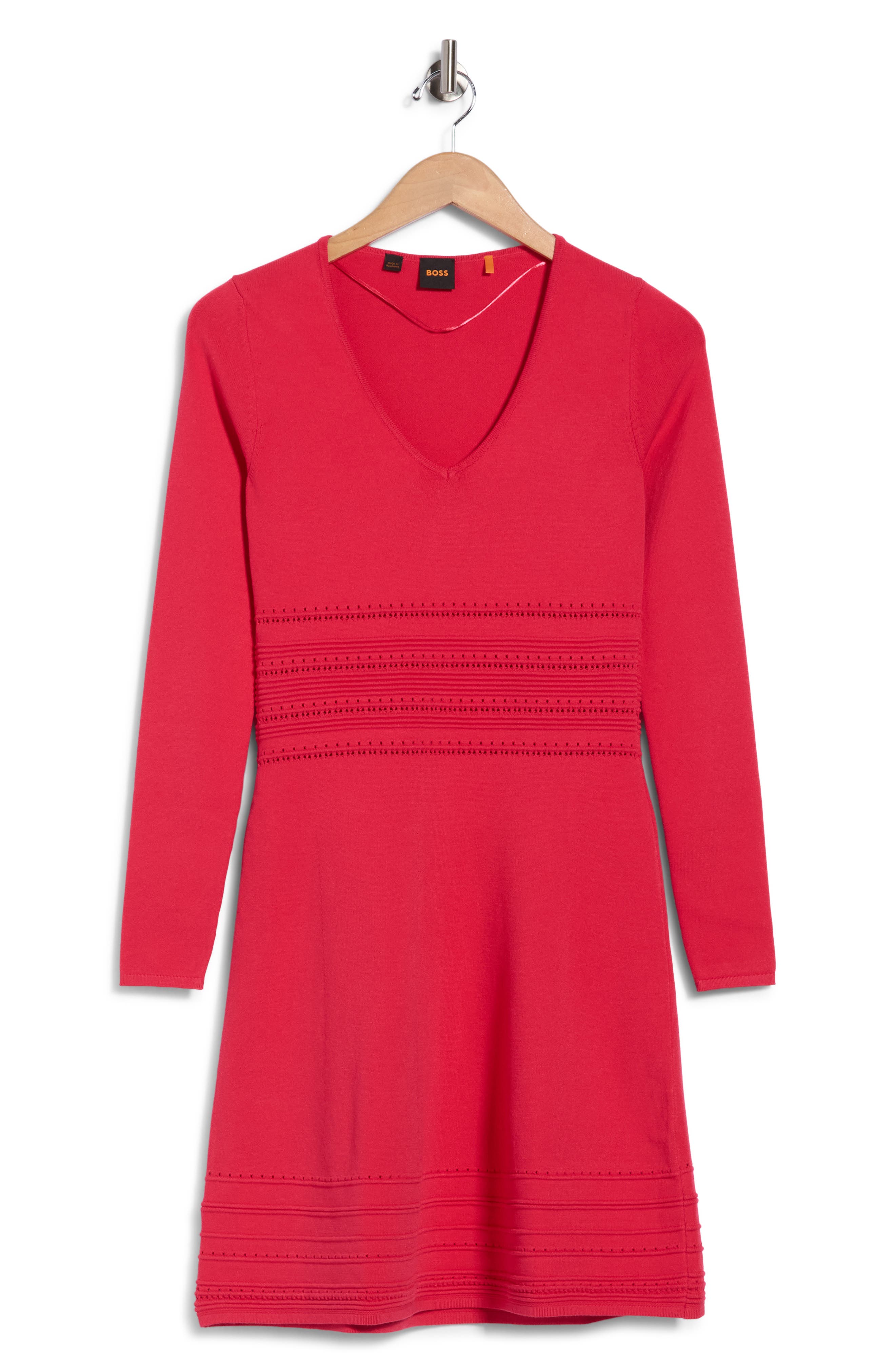Fudino V-Neck Dress