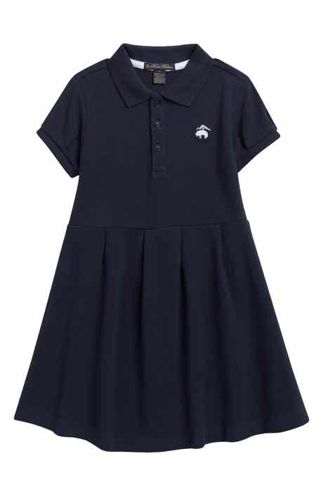 Brooks Brothers Kids' Short Sleeve Polo Dress