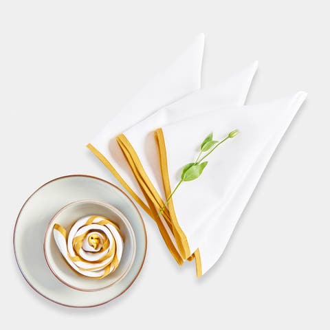 Linen Dinner Napkins - Chloe, 20" x 20" Inch