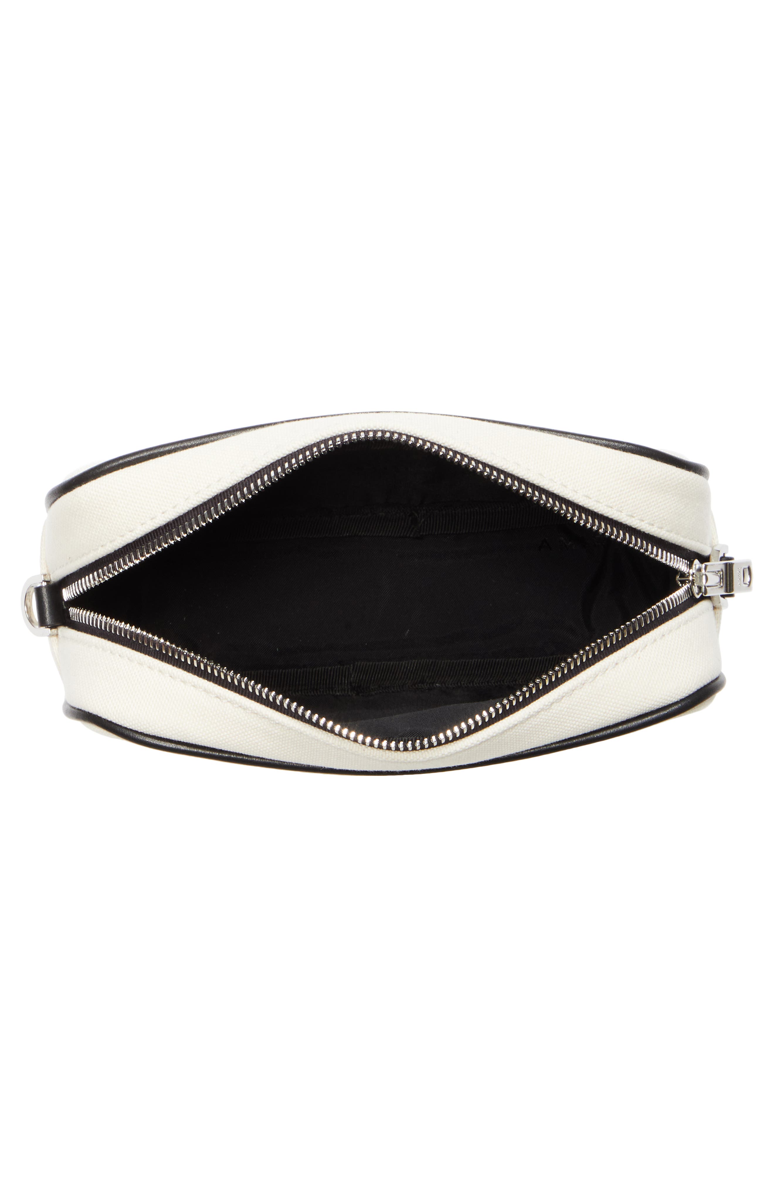 AMIRI Monogram Logo Canvas Camera Bag, Alternate, color, 