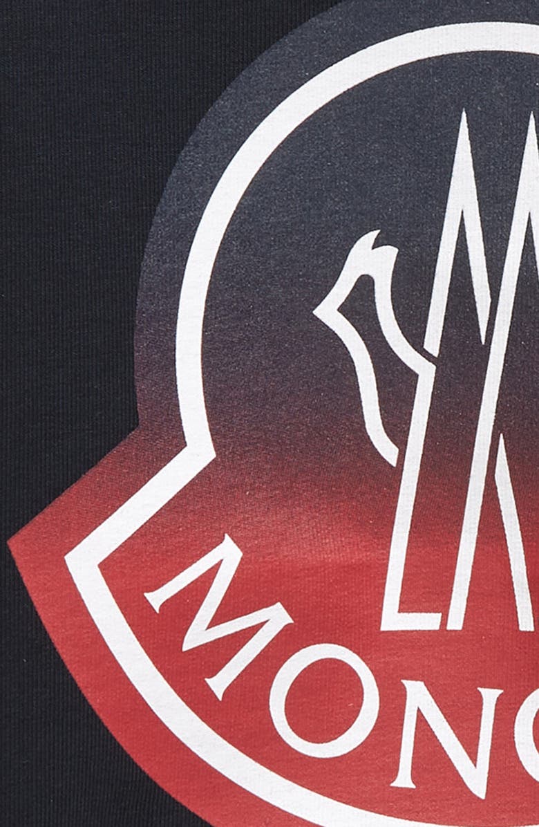 Moncler Kids' Stretch Cotton Logo Graphic Sweatshirt, Alternate, color, 