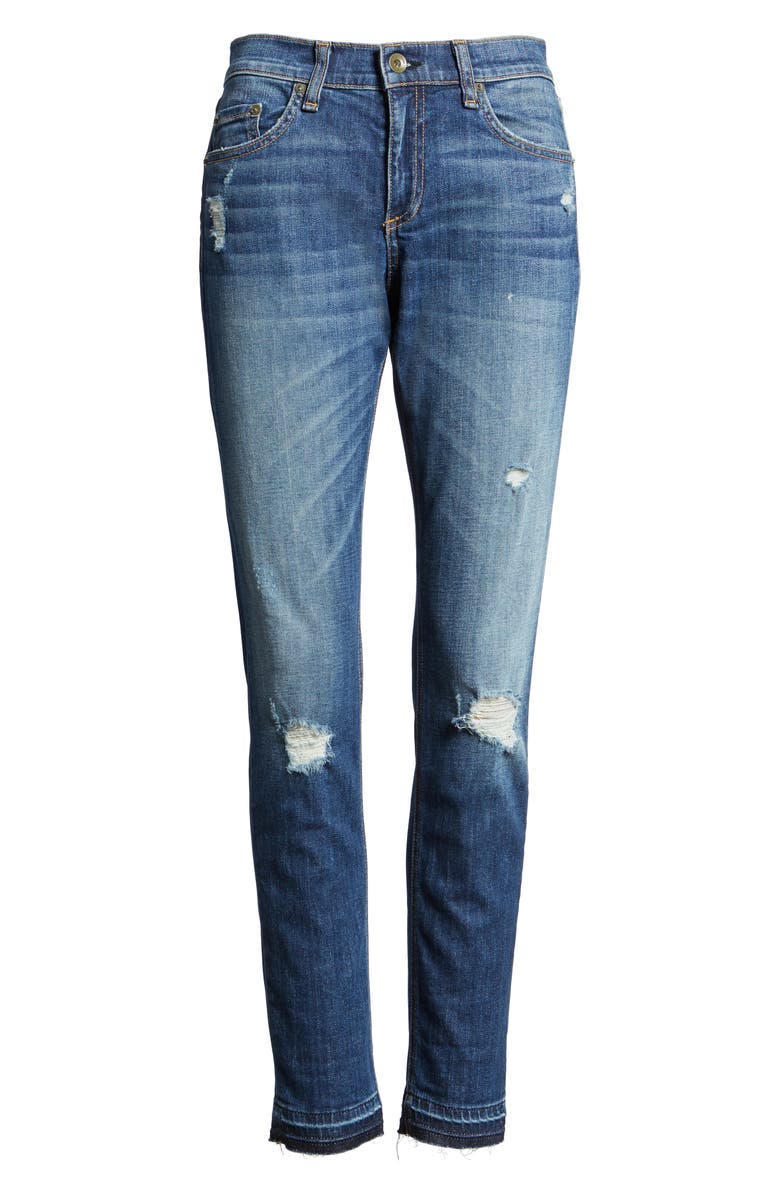 rag & bone The Dre Slim Boyfriend Jeans, Main, color, 