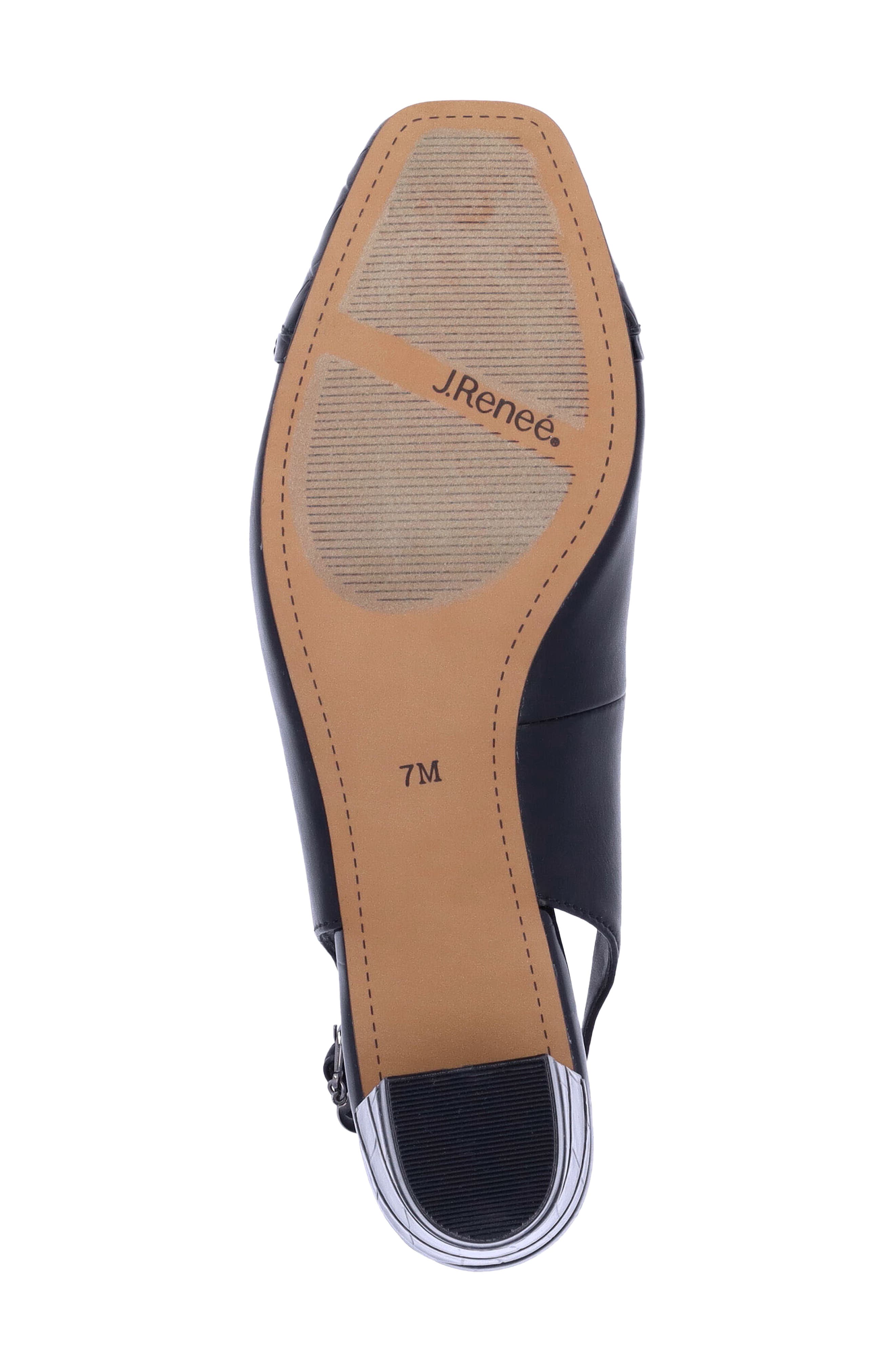 J. Reneé Bagley Slingback Pump, Alternate, color, Black
