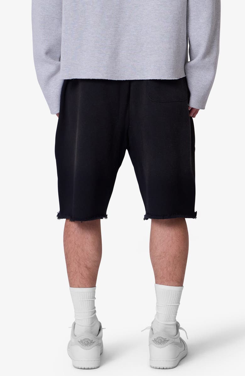 mnml West Double Knee Sweat Shorts, Alternate, color, 