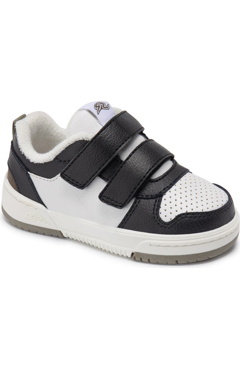 Stride Rite Kids' Denver Sneaker, Main, color, Black/ White/ Olive