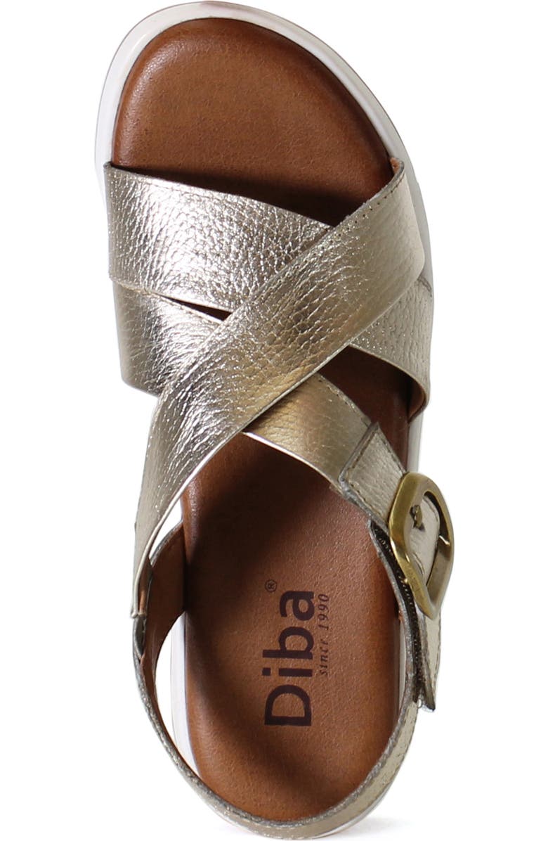 Diba True ADVO CATE Comfort Active Sandal, Alternate, color, Gold