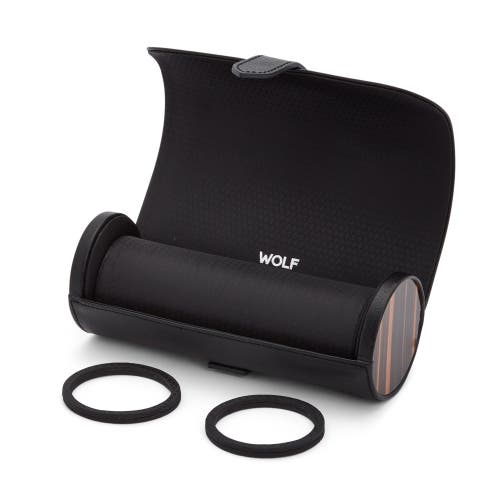 Wolf Roadster Watch Roll In Black