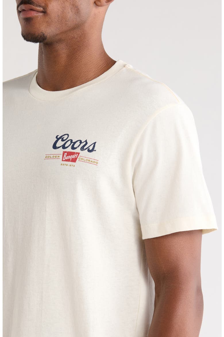 Coors Banquet Graphic T-Shirt, Alternate, color, CREAM