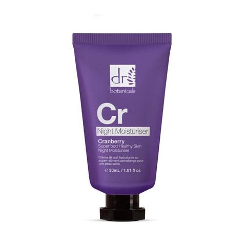 Cranberry Superfood Healthy Skin Night Moisturiser 30ml for Anti-Aging, Brightening