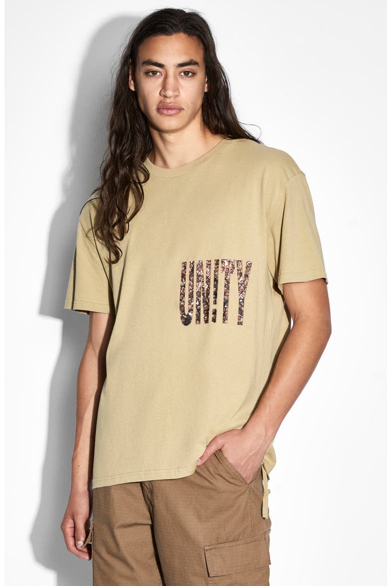 Oversize Crowded Biggie Graphic Tee, Alternate, color, KHAKI