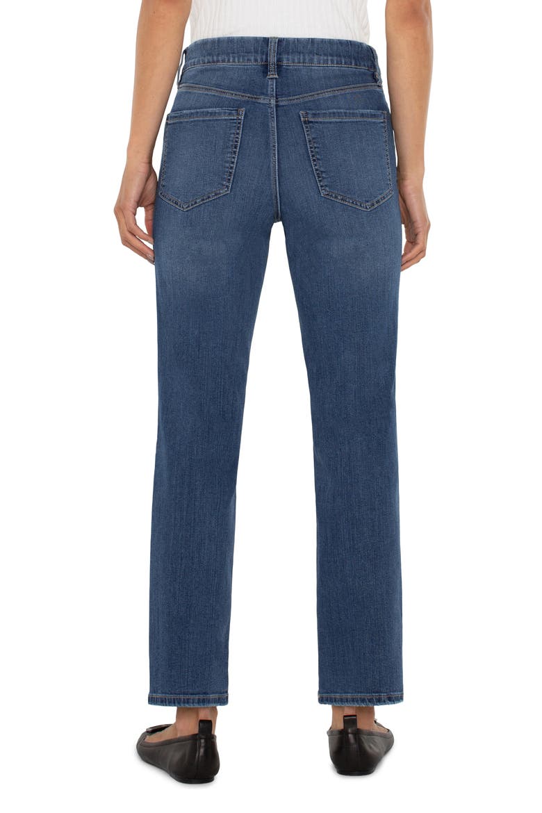 Gia Glider Slim Fit Pull-On Crop Jeans, Alternate, color, SAGE CREEK