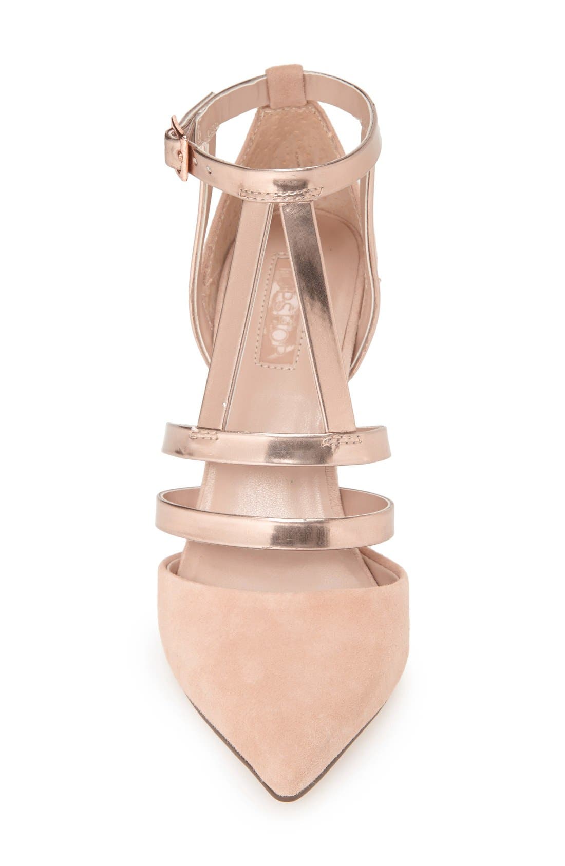 Topshop , Alternate, color, Nude