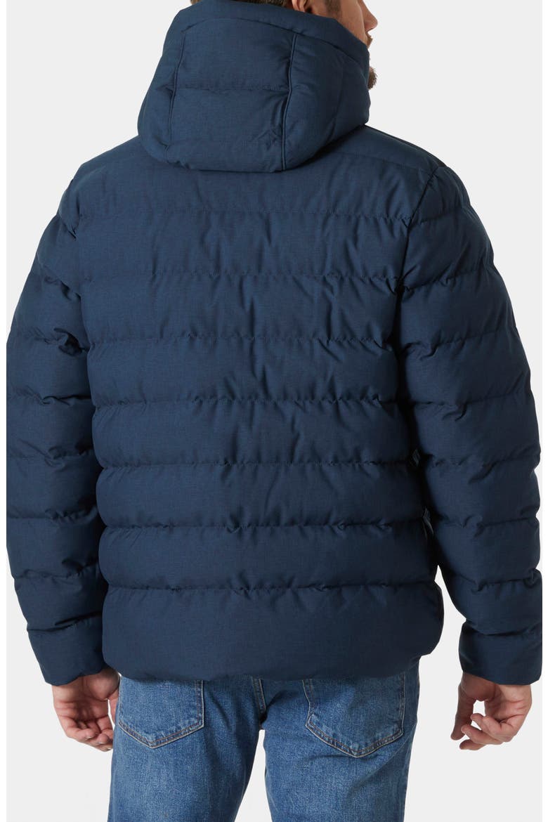 Alby Water Repellent Puffer Jacket, Alternate, color, NAVY MELANGE