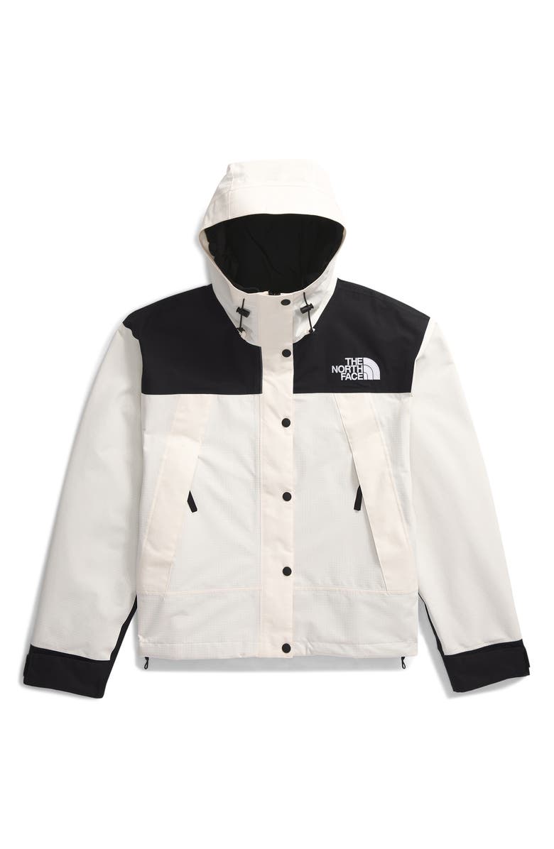The North Face DryVent<sup>™</sup> Waterproof Mono Mountain Jacket, Alternate, color, White Dune Tnf Black