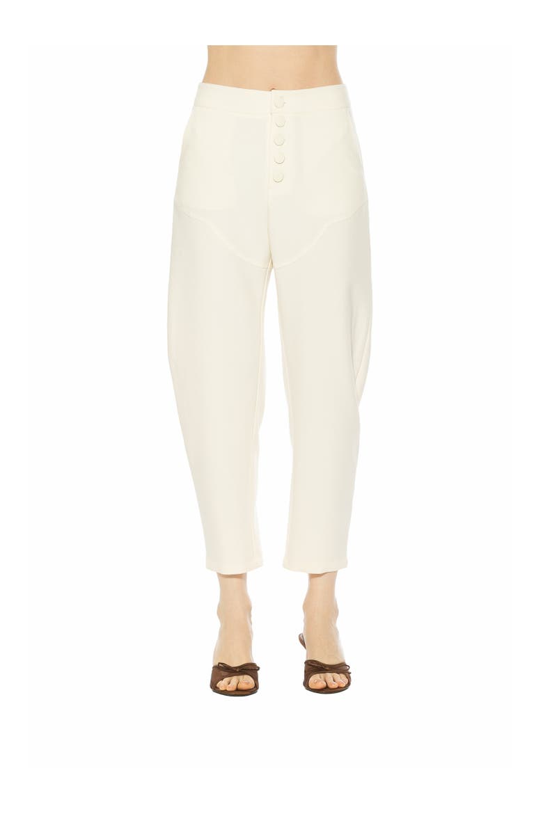 Hollis Barrel Pants, Main, color, Ivory