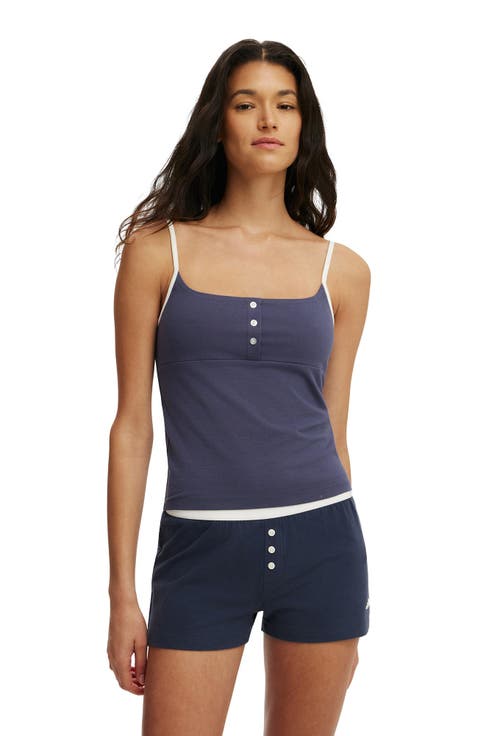 Women's Dreamy Soft Henley Cami