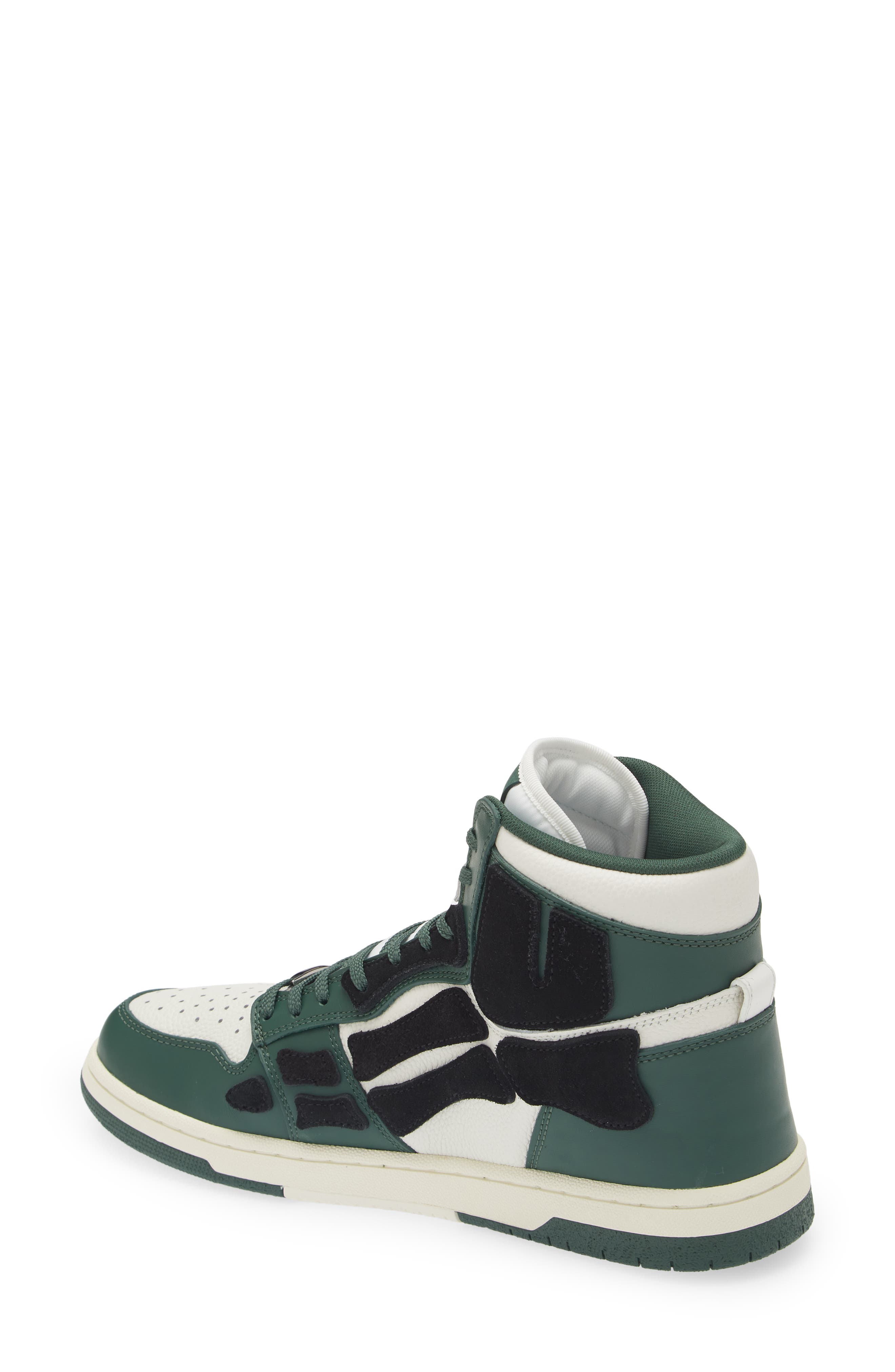 Skeleton High Top Sneaker, Alternate, color, GREEN
