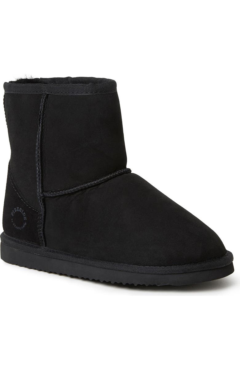 DEARFOAMS FIRESIDE BY DEARFOAMS Rosebery 6" Genuine Shearling Pull-On Boot, Main, color,