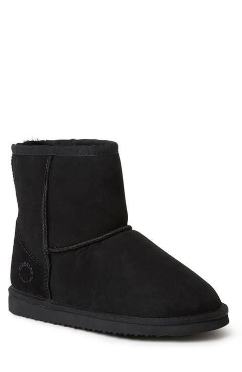 FIRESIDE BY DEARFOAMS Rosebery 6" Genuine Shearling Pull-On Boot