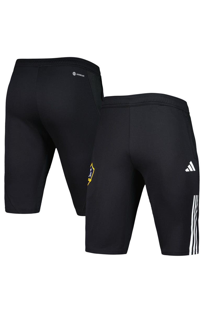 adidas Men's adidas Black LA Galaxy 2023 On-Field Training AEROREADY Half Pants, Main, color, Black