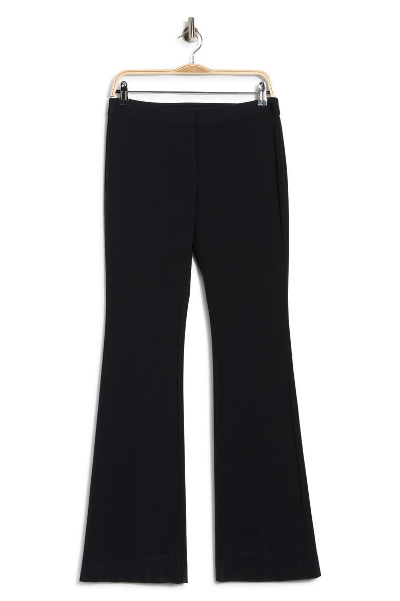 Waldorf Flare Leg Pants, Alternate, color, BLACK