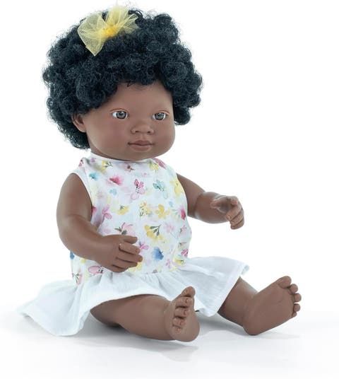 My Friends and Me Collection African Baby Girl Doll with Black Hair - 15"