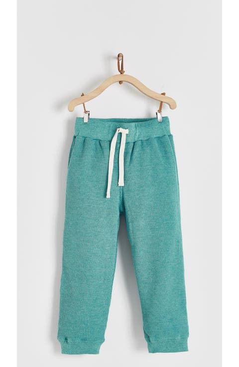 Pima Cotton Waffle Knit Pants Samoa