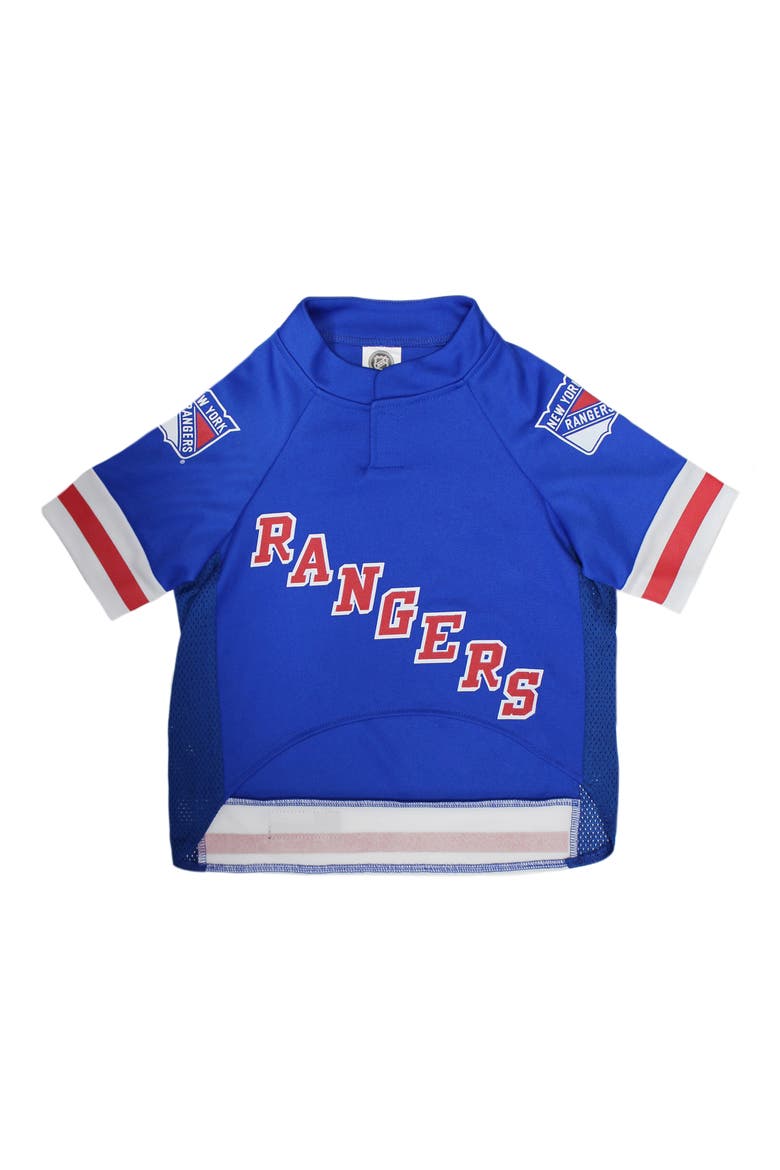 New York Rangers Dog Jersey, Alternate, color, BLUE
